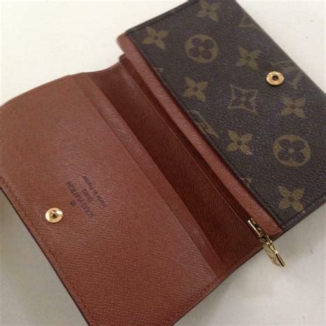 louis vuitton bifold wallet womens|Louis Vuitton hanging wallet.